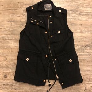 Black vest
